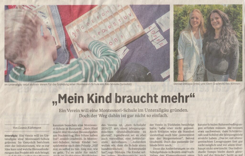 Presseartikel Mein Kind braucht mehr